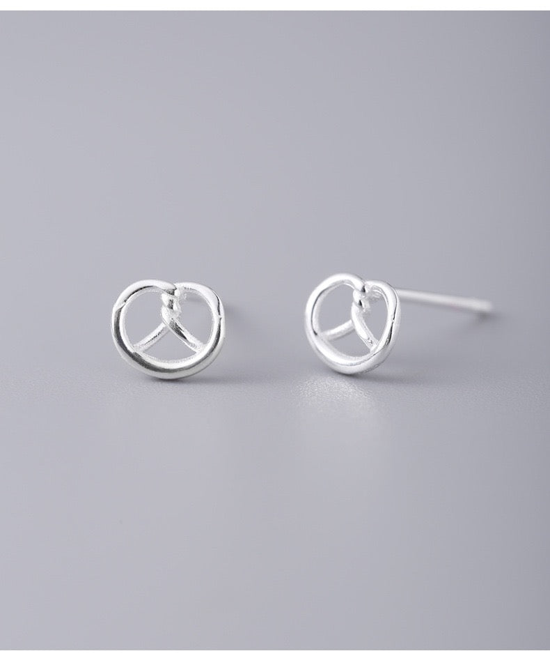 Petit Bites – Mini Sterling Silver Stud Earrings - Una