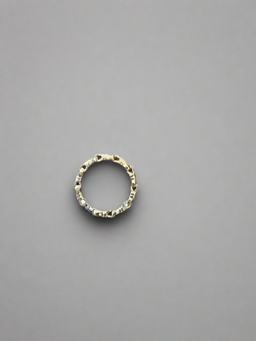 Twine Loop – Adjustable Chain-Link Ring