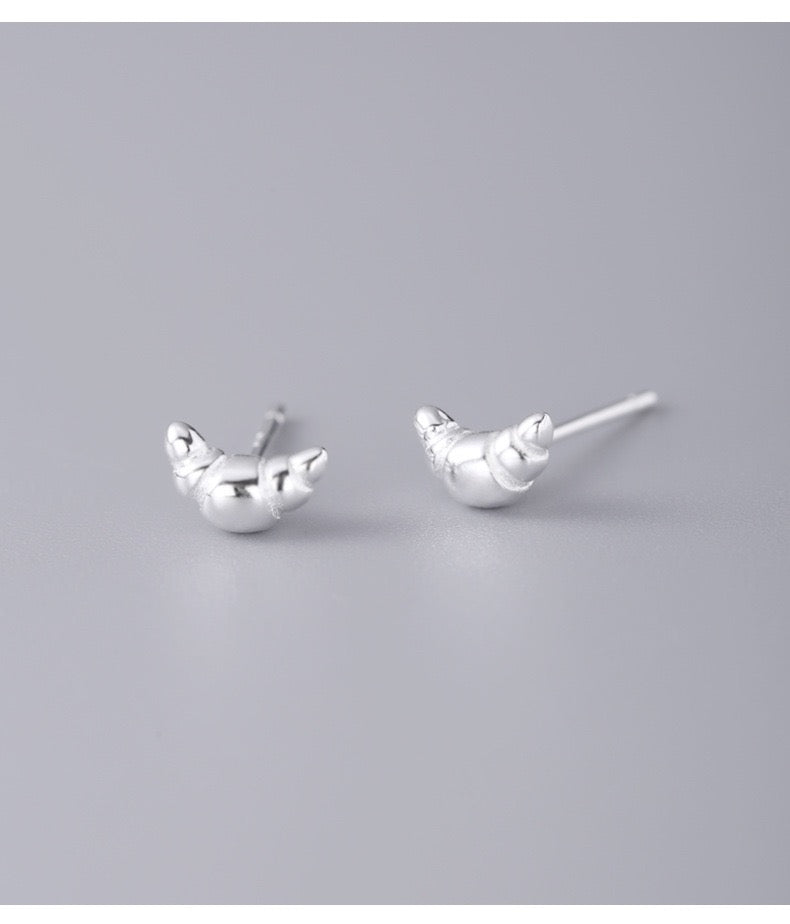 Petit Bites – Mini Sterling Silver Stud Earrings - Una