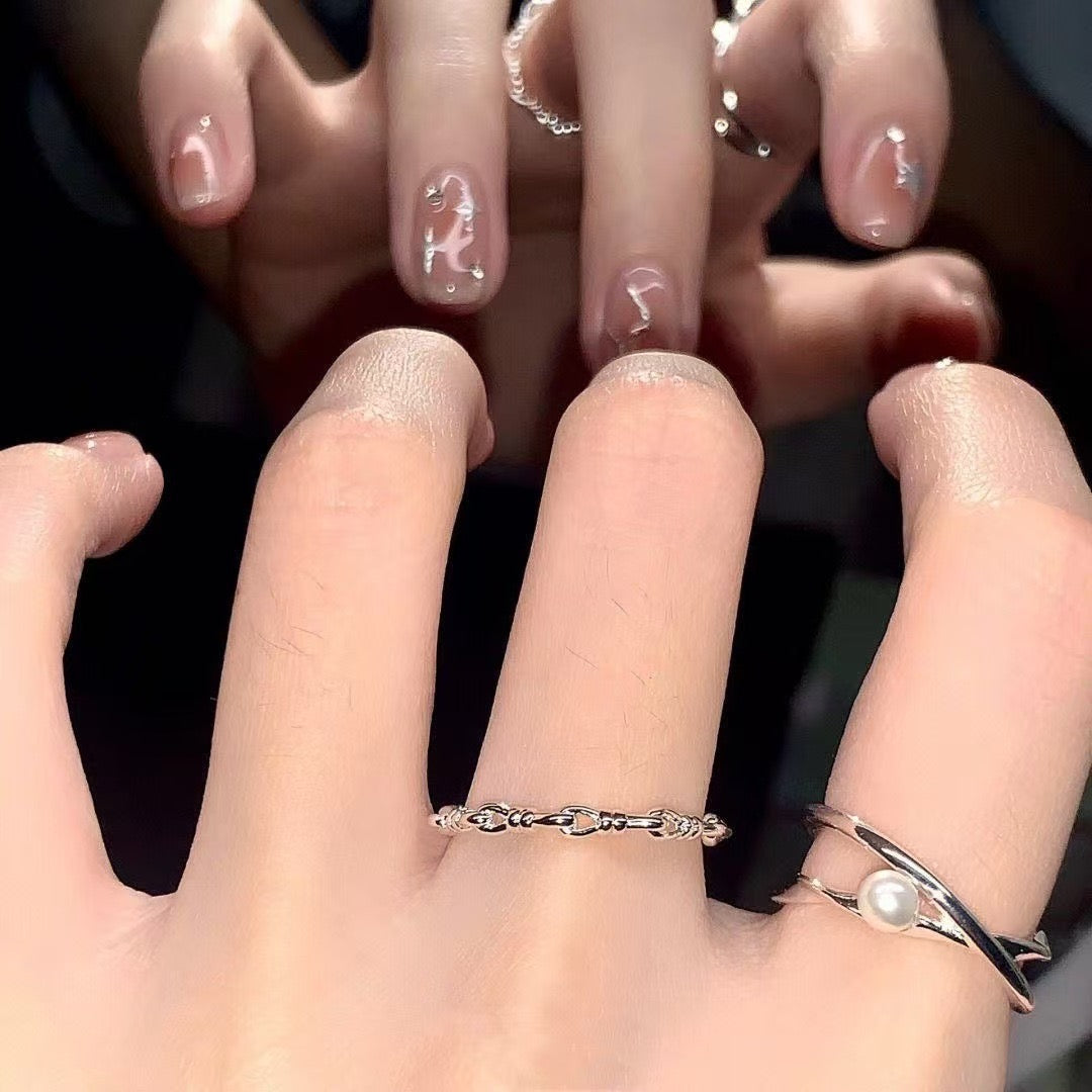 Twine Loop – Adjustable Chain-Link Ring