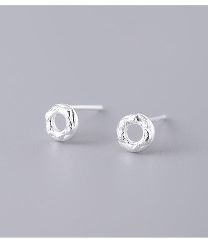 Petit Bites – Mini Sterling Silver Stud Earrings - Una