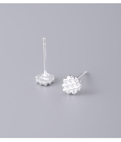 Petit Bites – Mini Sterling Silver Stud Earrings - Una